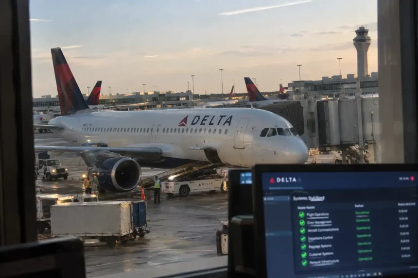 Delta flight updates: systems stabilize after technology issue