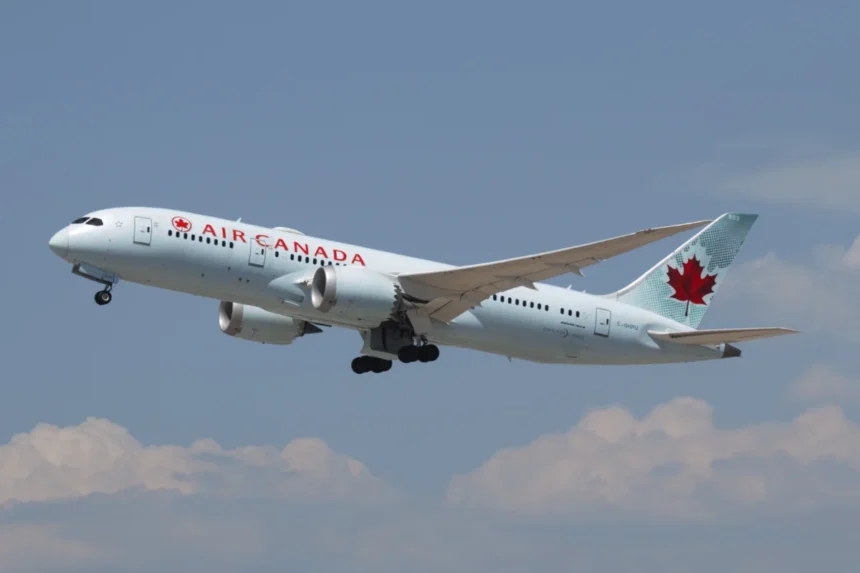 Air Canada Boeing 787-8 C-GHPU at Los Angeles in August 2026