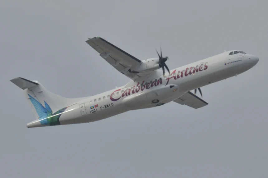 Archive Caribbean Airlines ATR72 F-WWLO at Toulouse in September2012